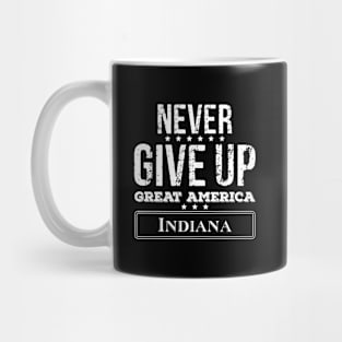 never give up Mug